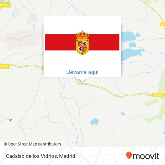 Mapa Cadalso de los Vidrios