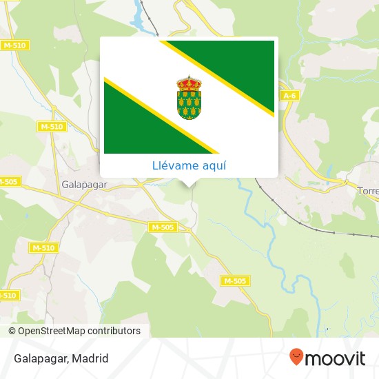 Mapa Galapagar