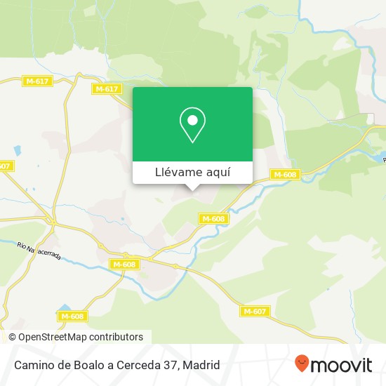 Mapa Camino de Boalo a Cerceda 37