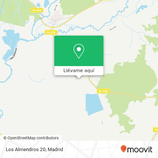 Mapa Los Almendros 20