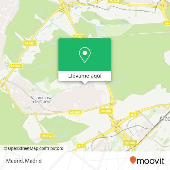 Mapa Madrid