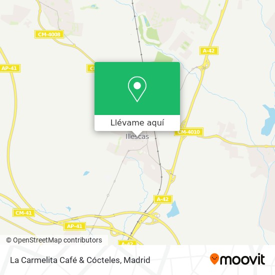 Mapa La Carmelita Café & Cócteles