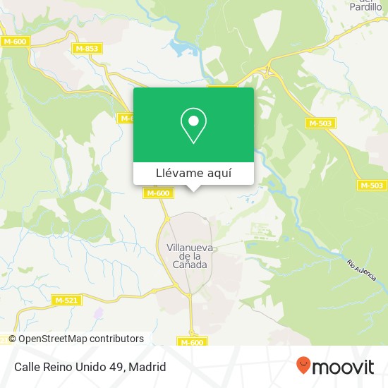 Mapa Calle Reino Unido 49