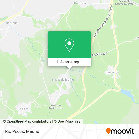 Mapa Río Peces
