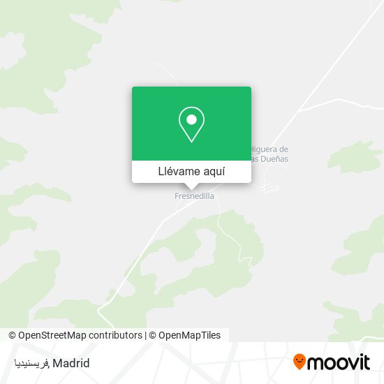 Mapa فريسنيديا