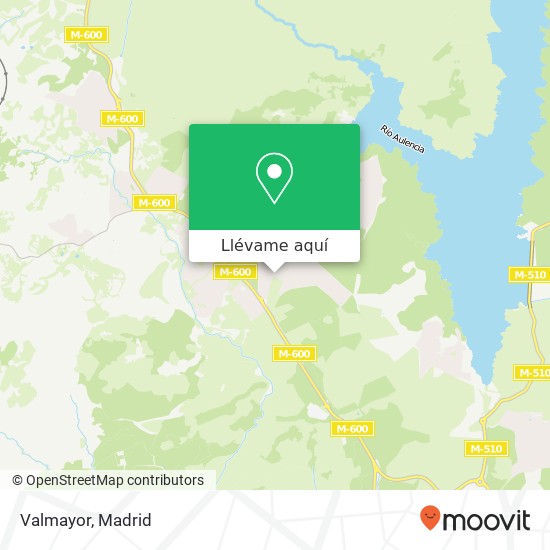 Mapa Valmayor