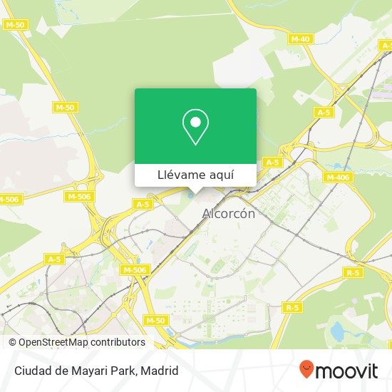 Mapa Ciudad de Mayari Park