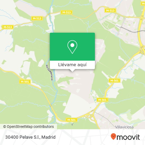 Mapa 30400 Pelave S.l.