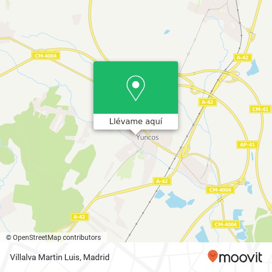 Mapa Villalva Martin Luis