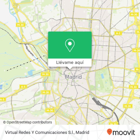 Mapa Virtual Redes Y Comunicaciones S.l.