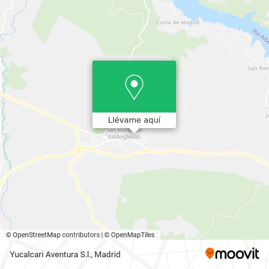 Mapa Yucalcari Aventura S.l.