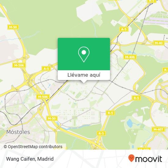 Mapa Wang  Caifen