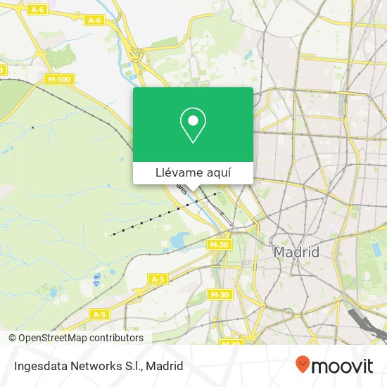 Mapa Ingesdata Networks S.l.