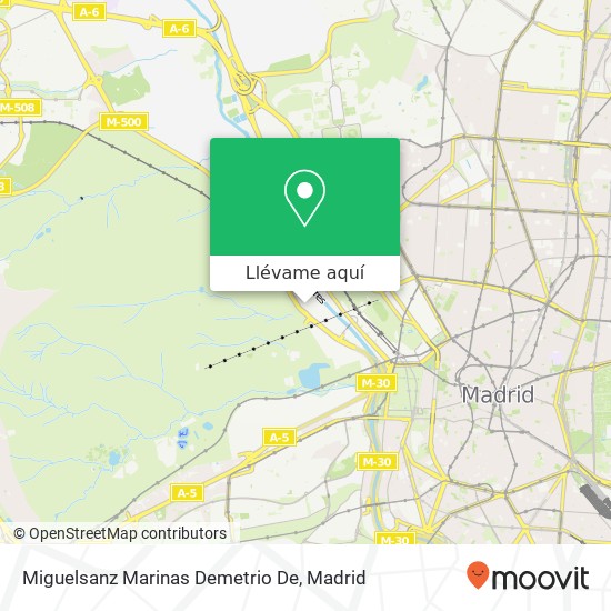 Mapa Miguelsanz Marinas Demetrio De