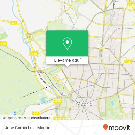 Mapa Jose Garcia Luis