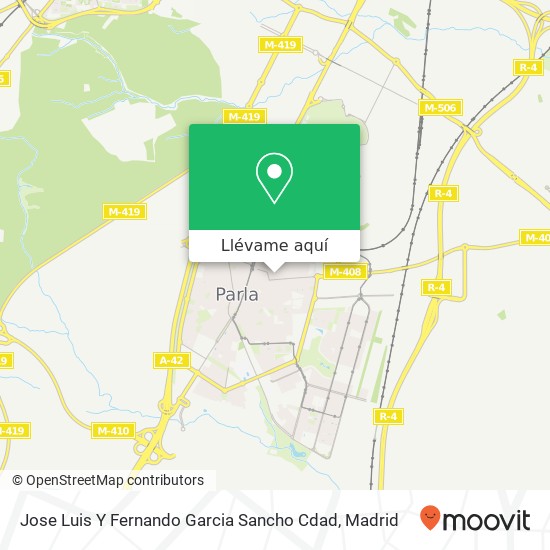 Mapa Jose Luis Y Fernando Garcia Sancho Cdad