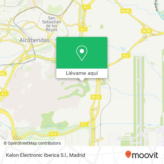 Mapa Kelon Electronic Iberica S.l.