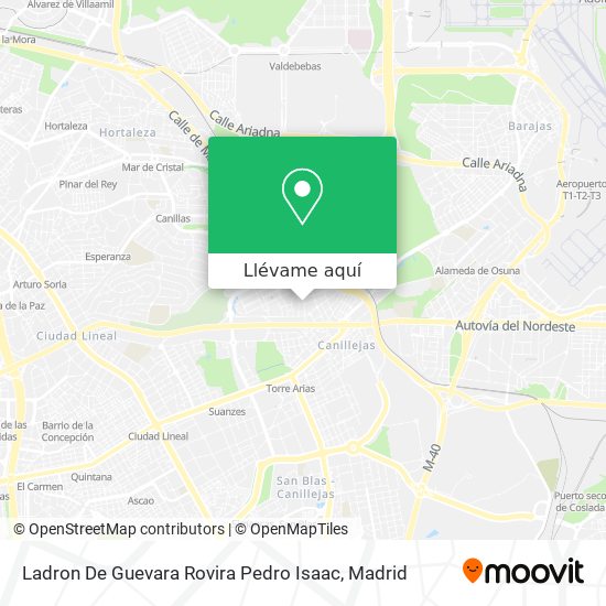 Mapa Ladron De Guevara Rovira Pedro Isaac
