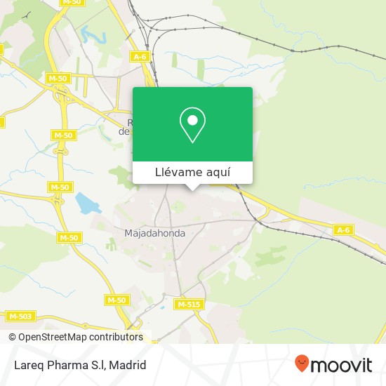 Mapa Lareq Pharma S.l