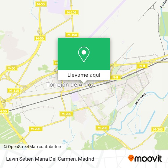Mapa Lavin Setien Maria Del Carmen