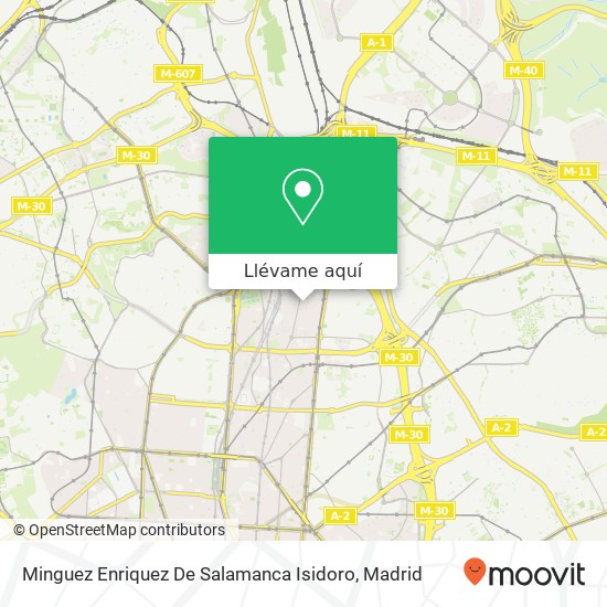 Mapa Minguez Enriquez De Salamanca Isidoro