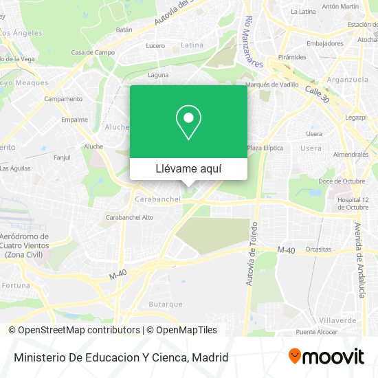 Mapa Ministerio De Educacion Y Cienca