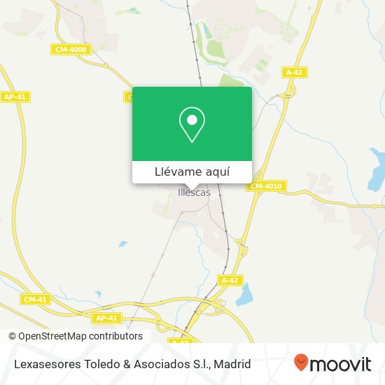 Mapa Lexasesores Toledo & Asociados S.l.