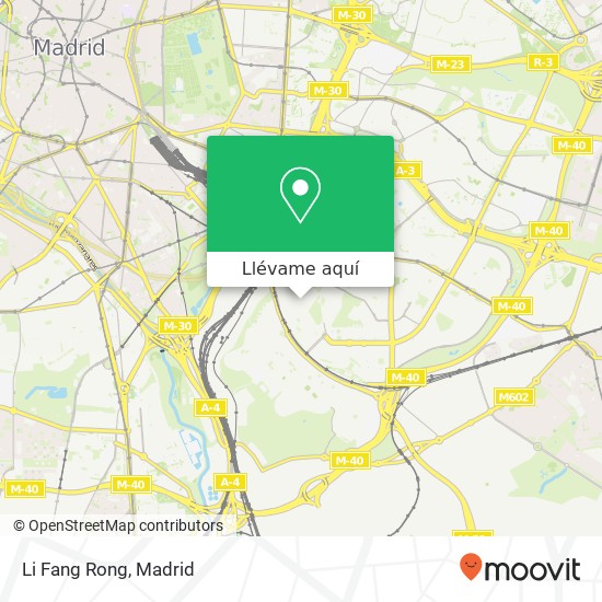 Mapa Li  Fang Rong