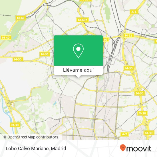 Mapa Lobo Calvo Mariano