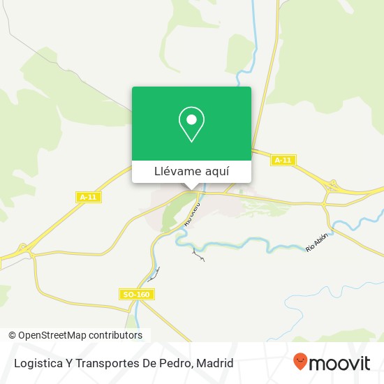 Mapa Logistica Y Transportes De Pedro