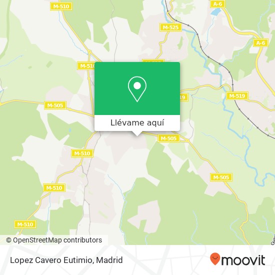 Mapa Lopez Cavero Eutimio