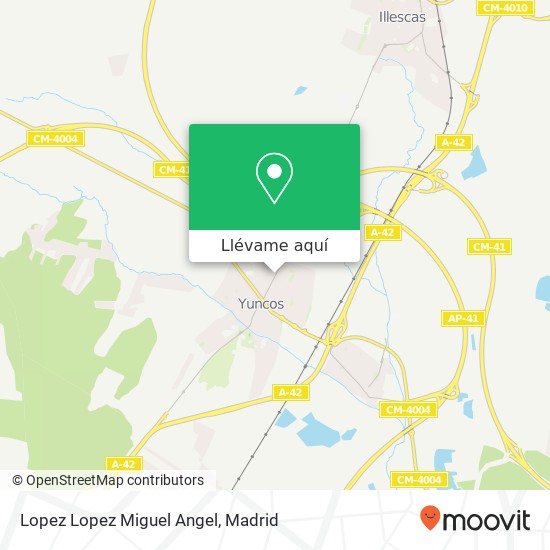 Mapa Lopez Lopez Miguel Angel