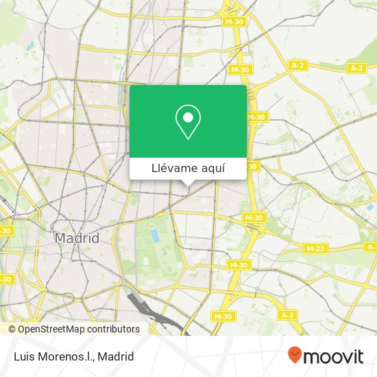 Mapa Luis Morenos.l.
