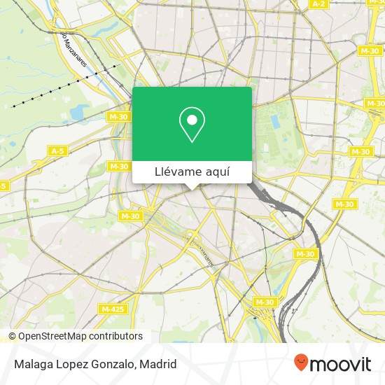 Mapa Malaga Lopez Gonzalo