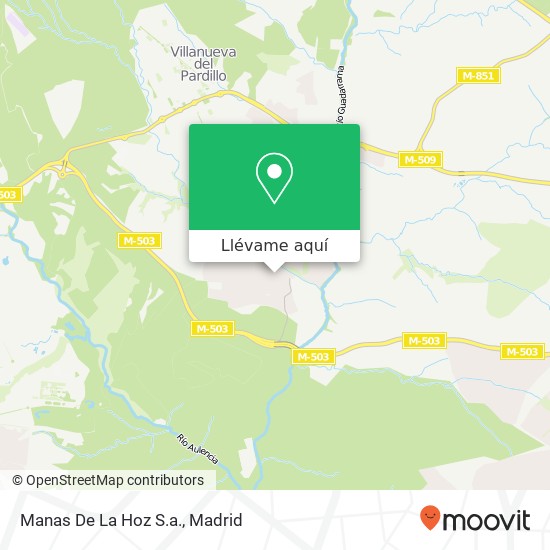 Mapa Manas De La Hoz S.a.