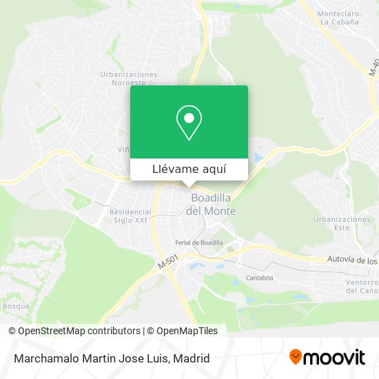 Mapa Marchamalo Martin Jose Luis