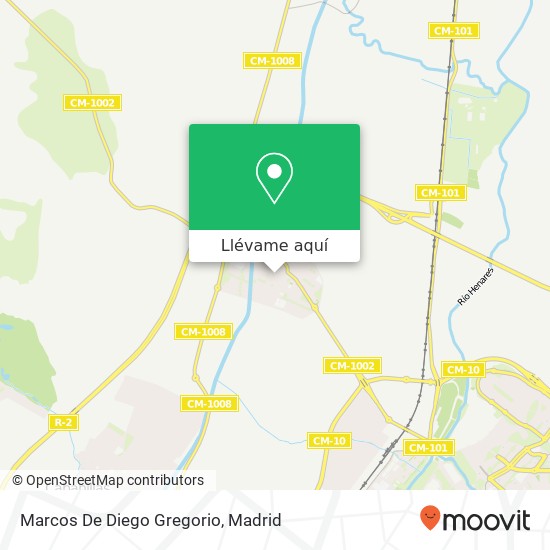 Mapa Marcos De Diego Gregorio