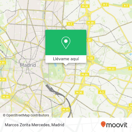 Mapa Marcos Zorita Mercedes