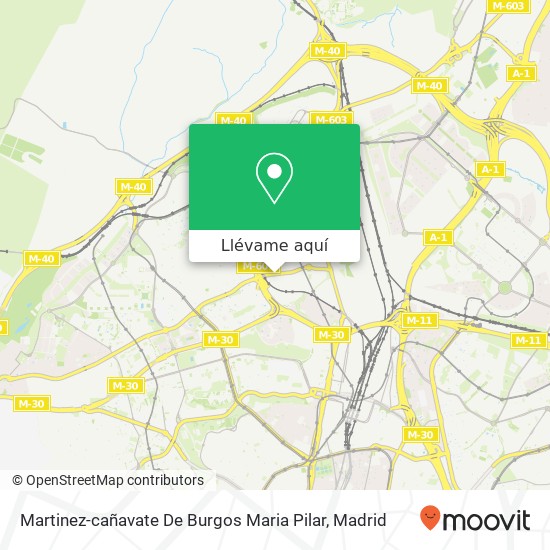 Mapa Martinez-cañavate De Burgos Maria Pilar