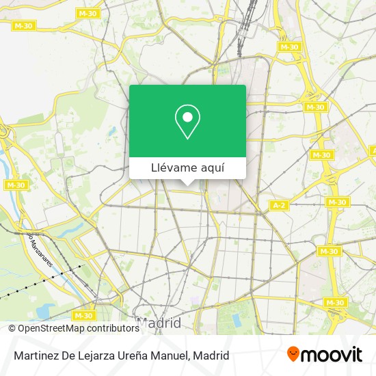 Mapa Martinez De Lejarza Ureña Manuel