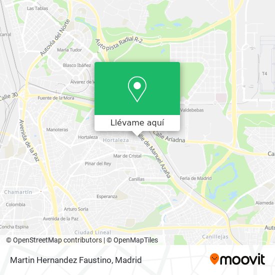 Mapa Martin Hernandez Faustino