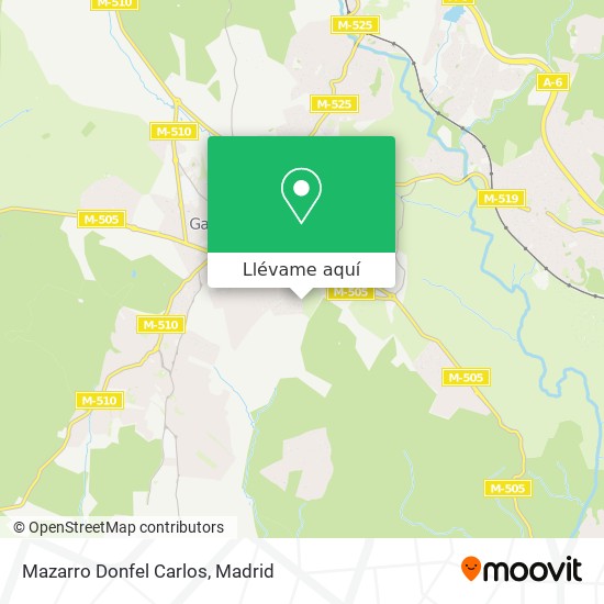 Mapa Mazarro Donfel Carlos