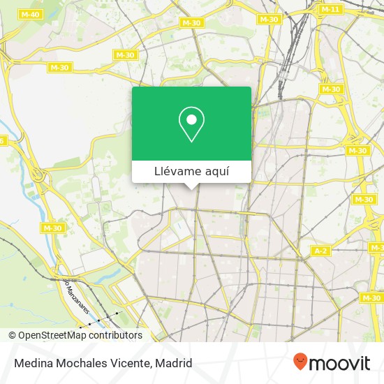 Mapa Medina Mochales Vicente