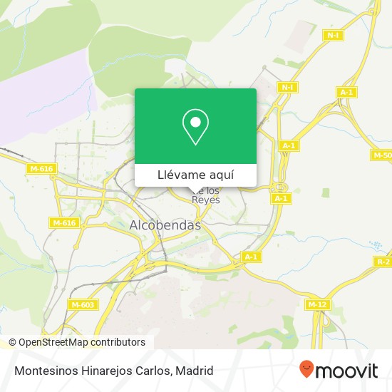 Mapa Montesinos Hinarejos Carlos