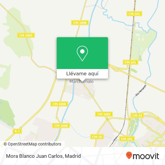 Mapa Mora Blanco Juan Carlos