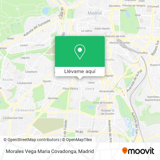 Mapa Morales Vega Maria Covadonga