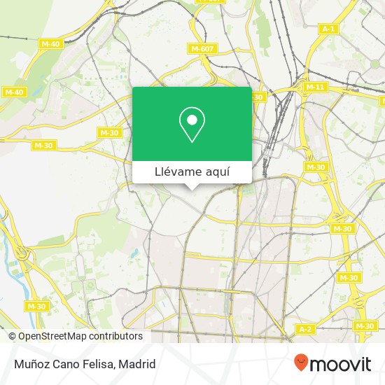 Mapa Muñoz Cano Felisa