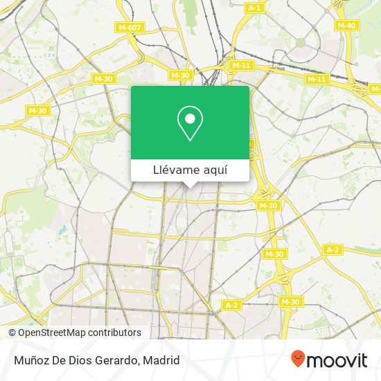 Mapa Muñoz De Dios Gerardo