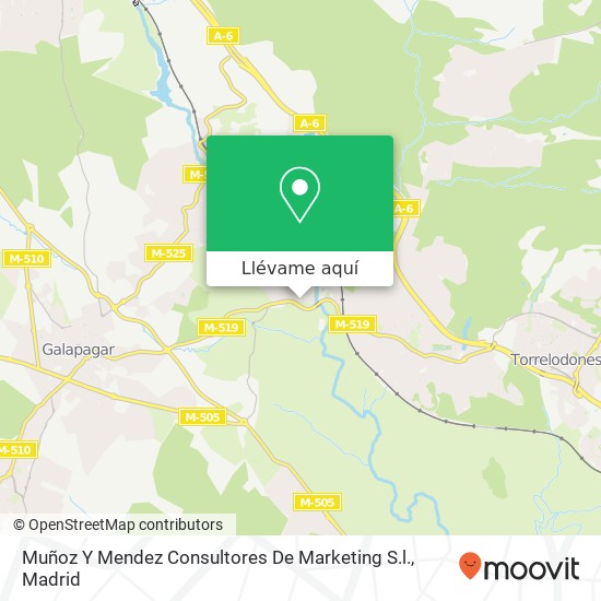 Mapa Muñoz Y Mendez Consultores De Marketing S.l.