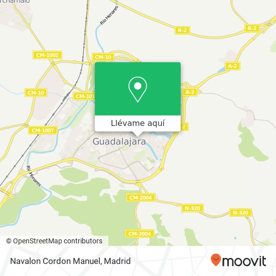 Mapa Navalon Cordon Manuel